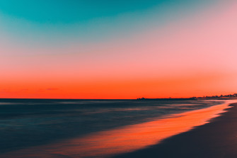 Beach Sunset 5k Wallpaper HD Nature 4k Image