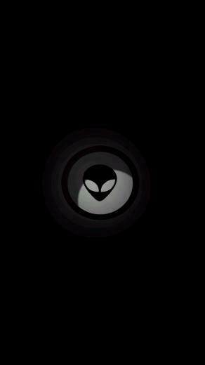 Black Alien iPhone Wallpaper HD