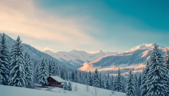 Colorado Winter Scene Computer Wallpaper