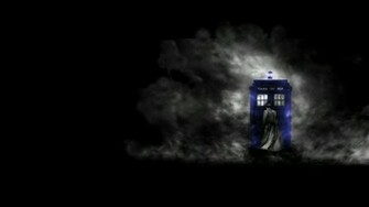 Tardis Doctor Who Selective Coloring Tenth Wallpaper