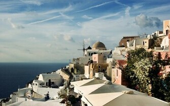 Santorini Wallpaper