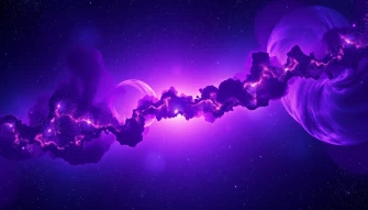 HD Purple Space Wallpaper