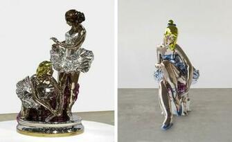 Jeff Koons Sets Up At Almine Rech London Wallpaper