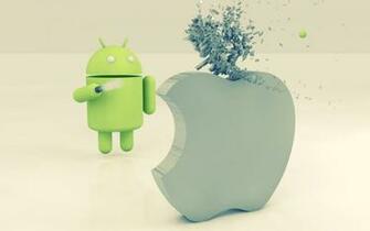 Apple Vs Android Desktop Pc And Mac Wallpaper