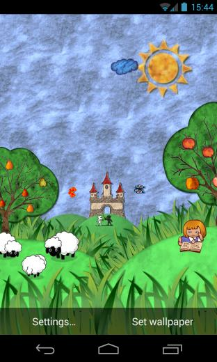 Fairy Field Wallpaper Set Live Androidtapp