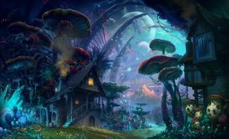3d Art Magical Wallpaper Background