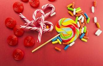 Wallpaper Candy Sweets Lollipops Image For Desktop Section