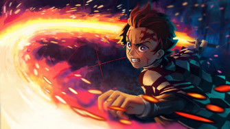 Artstation Hinokami Kagura Enbu Arturo M Ndez Anime