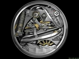 Mechanical Illustration Wallpaper