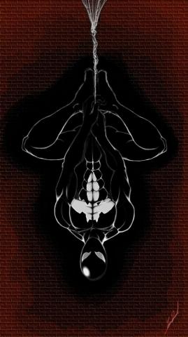 Black Spiderman iPhone Wallpaper Spider Man