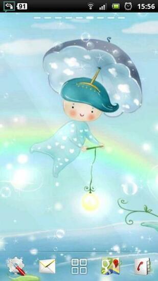 Rainbow Live Wallpaper Android