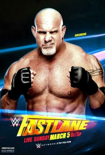 Wwe Fastlane Poster By Lunaticdesigner