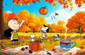 Peanuts Autumn Wallpaper