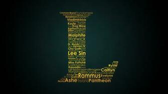 League Of Legends L In Typography HD Wallpaper FullHDwpp Full