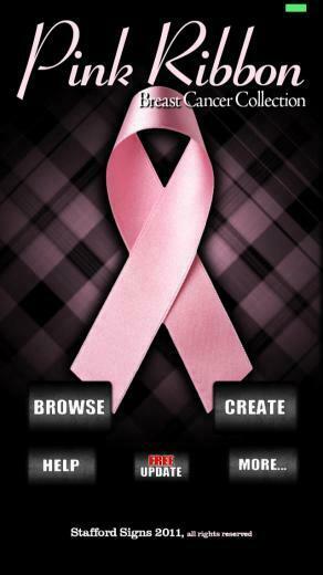 Easy App Finder Pink Ribbon Breast Cancer Wallpaper Background