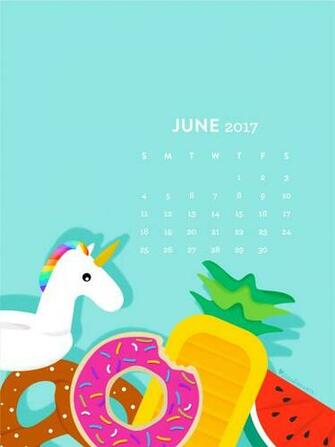 June Pool Float Calendar Wallpaper Sarah Hearts
