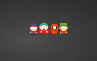 Grijze South Park Wallpaper Met Stan Kyle Kenny En Eric HD