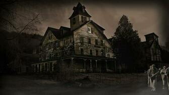 Wallpaper House Haunted Halloween