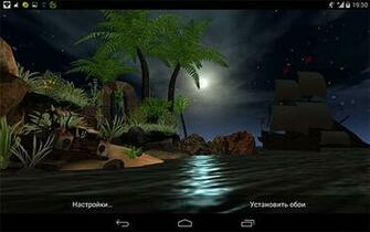 Live Wallpaper For Android Lost Island HD Tablet