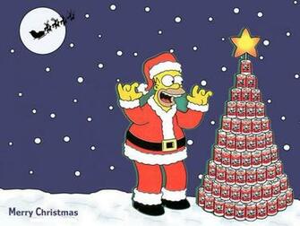 Gallery For Gt Simpsons Christmas Wallpaper