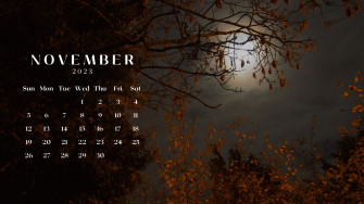 And Customizable November Templates
