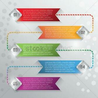 Abstract Infographic Background Vector Image