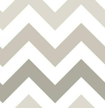 Nuwallpaper Wall Pops Nu1416 Taupe Zig Zag Peel And Stick