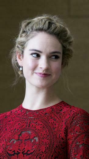 Lily James Sony Xperia X Xz Z5 Premium Wallpaper