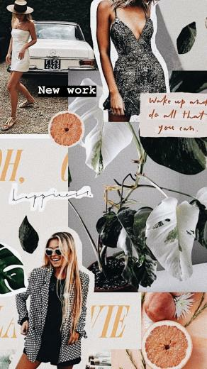 Shawnna On Graphic Design Fashion Collage Magazine