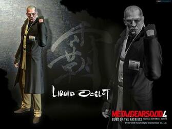 Liquid Ocelot Mgs4 Wallpaper Desktop Background