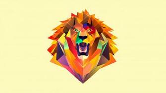 Abstract Lion Wallpaper Sf