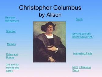 Christopher Columbus Background Image In Collection