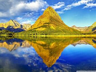 Glacier National Park Panorama Wallpaper