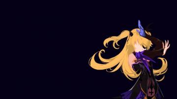 Fischl Minimalist Wallpaper R Genshin