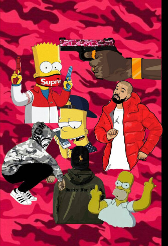 Bape Cartoon Wallpaper