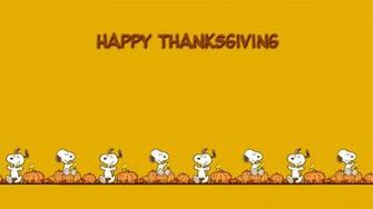 Snoopy Thanksgiving Wallpaper Background Widescreen