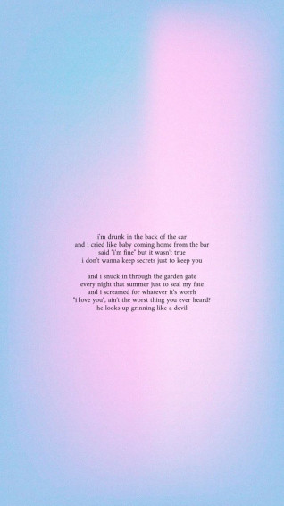 Cruel Summer Taylor Swift Songs Lyrics Wallpaper Gradient