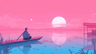 Pink Anime Aesthetic Wallpaper