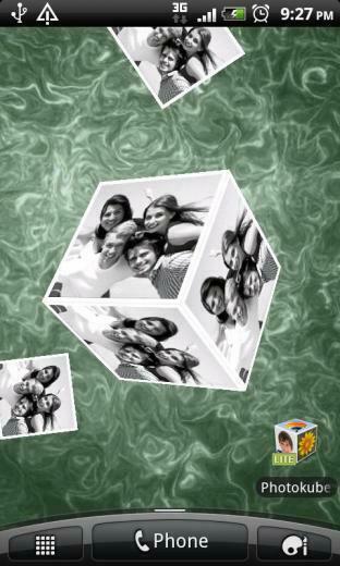 Photo Cube Lite Live Wallpaper Android Apps On Google Play
