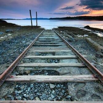 Train Track Wallpaper