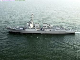 Us Navy Arleigh Burke Class Guided Missile Destroyer Wallpaper