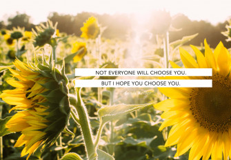 Sunflowers Bring Cheerful Vibes Wallpaper