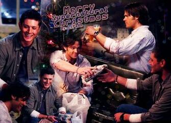 Merry Supernatural Christmas By Lifaan Fan Art Wallpaper Movies Tv