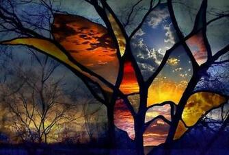 Stained Glass Wallpaper