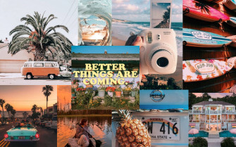 Summer Collage Wallpaper