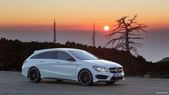 Mercedes Benz Cla Amg Shooting Brake Calcite White