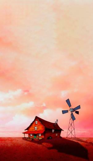 Courage The Cowardly Dog Scenery Wallpaper Fondos Lock