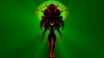 Samus And Metroid Green Wallpaper By Geniusgt