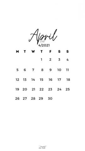 April Wallpaper HD Calendar Amazing Facts For