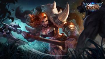 Wallpaper Mobile Legends Hilda Power Of Megalith By Flux3x On